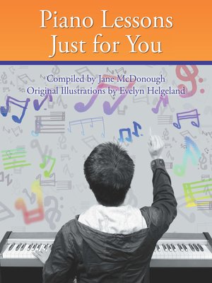 cover image of Piano Lessons Just for You